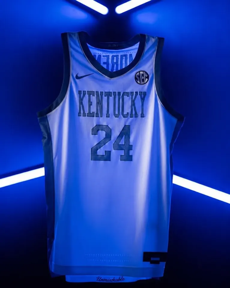 Kentucky basketball jersey number 24