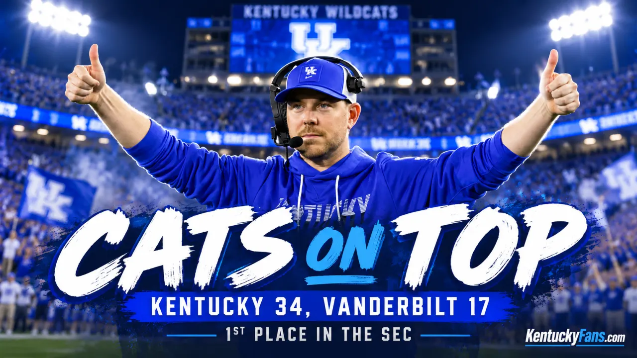 Cats Take Care of Vandy and Sit Atop the SEC Standings