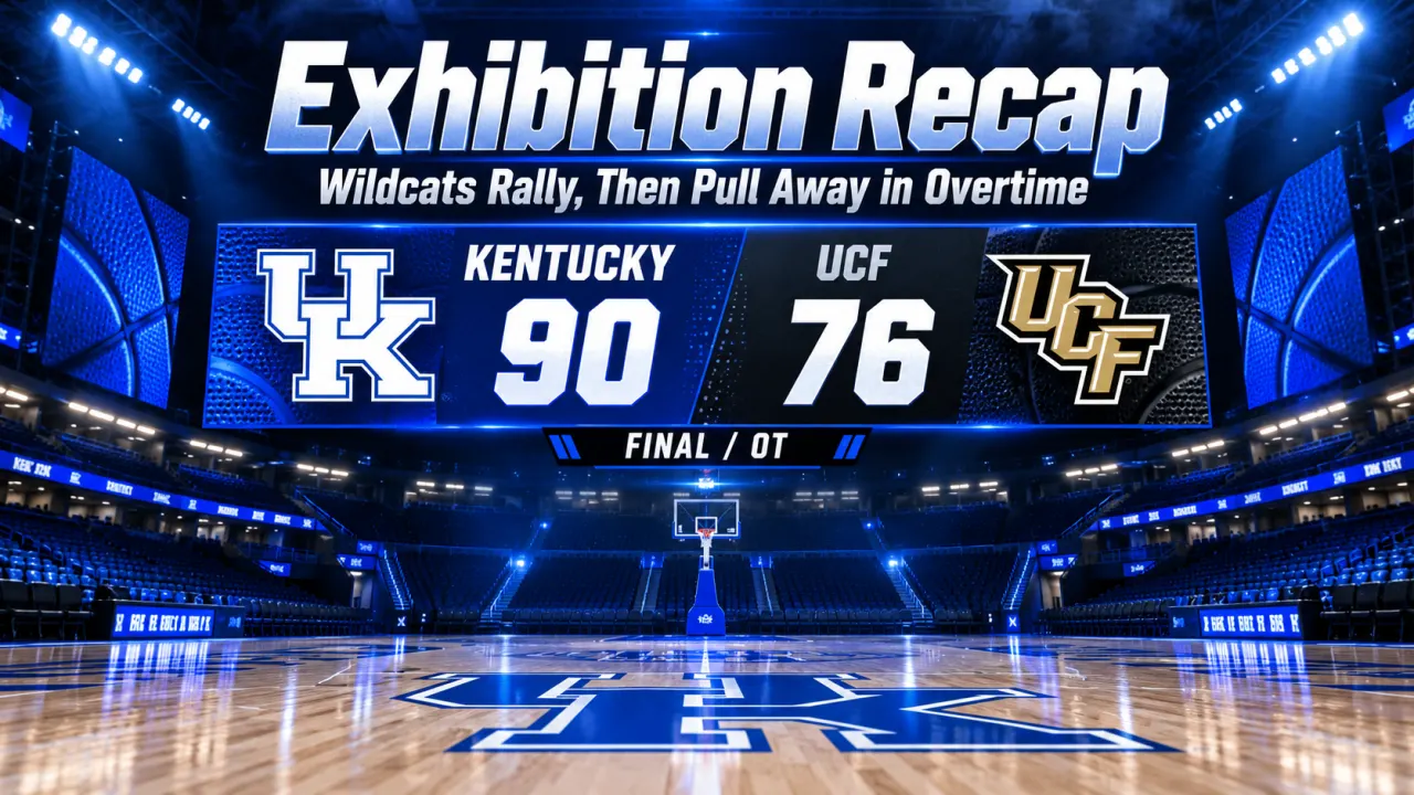 Kentucky Defeats UCF in Overtime