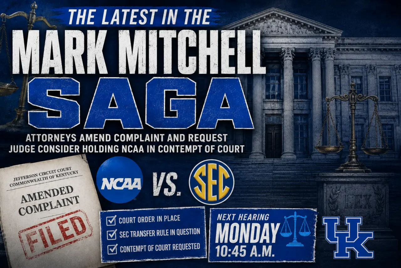 update on Mark Mitchell situation