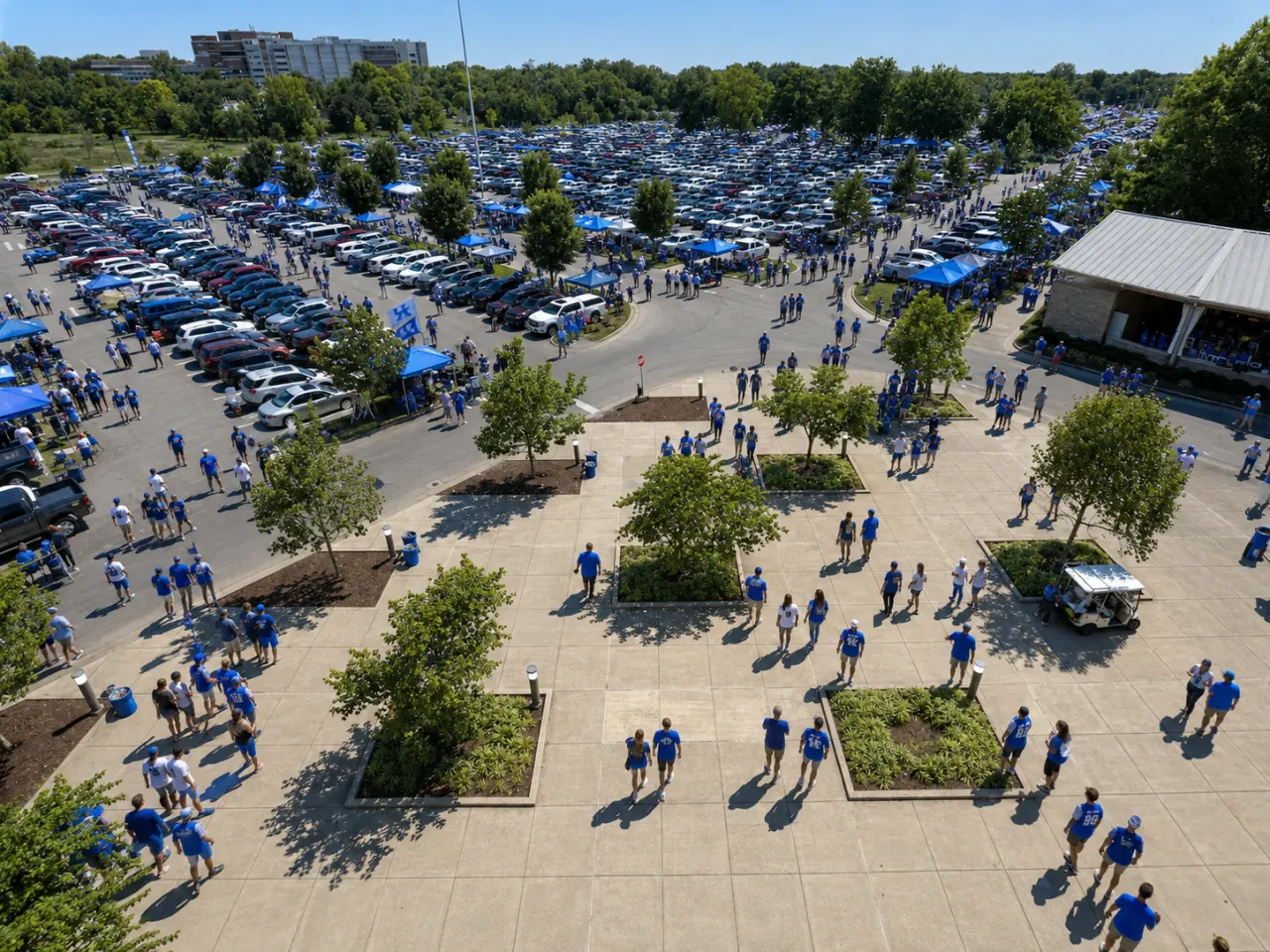 game day at Kroger Field